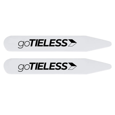 goTIELESS Branded Collar Stays