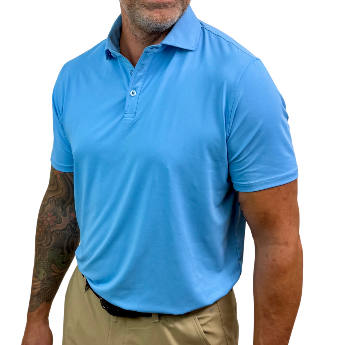Elevated mens polo that you can wear to work