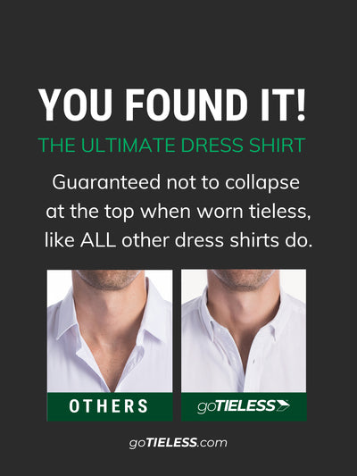 goTIELESS Ultimate Dress Shirt (Black)