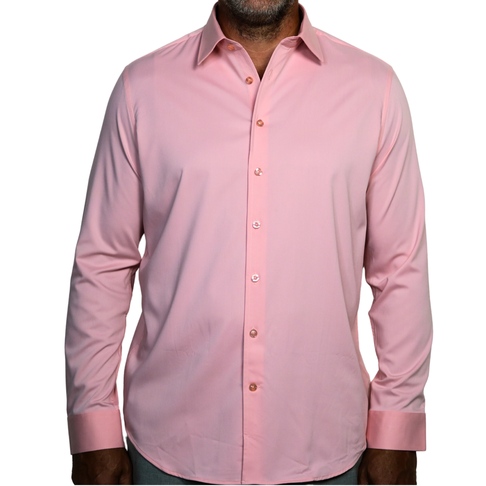 goTIELESS Ultimate Dress Shirt (Coral)