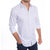 Check pattern dress shirt with crisp open collar built to hold its shape all day.