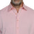Close-up of structured collar and soft coral fabric, a summer wedding favorite by goTIELESS