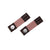 FLXCUF® Light Pink stylish elastic sleeve band with refined leather finish
