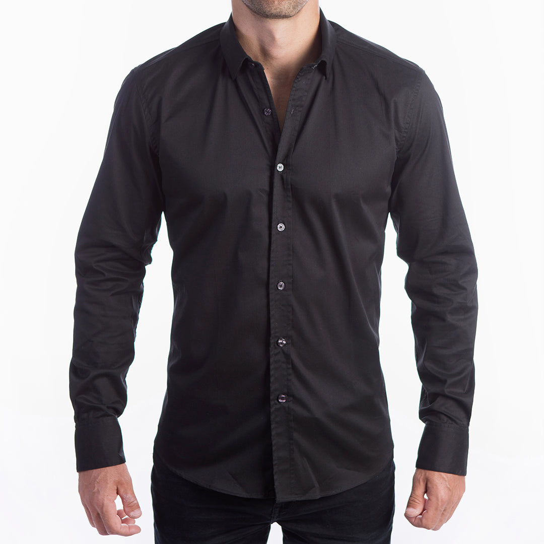 Buy Men's Gurgle Black Shirt Online