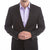 Lavender button-up shirt that resists wrinkles and prevents collar collapse tie optional, style not.