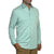 Best light green shirt for beach vacation or casual dinner, goTIELESS shirt with clean collar